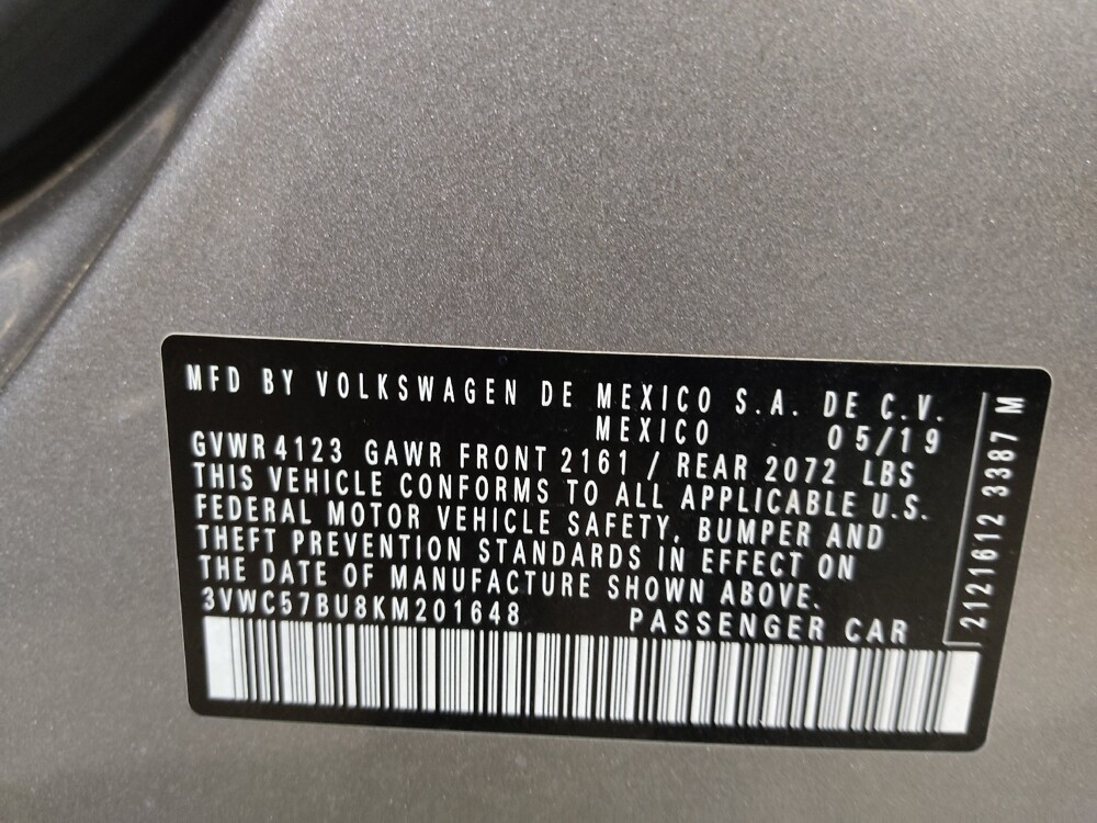 2019 Volkswagen Jetta in Tampa, FL 33612 - 18139930 33