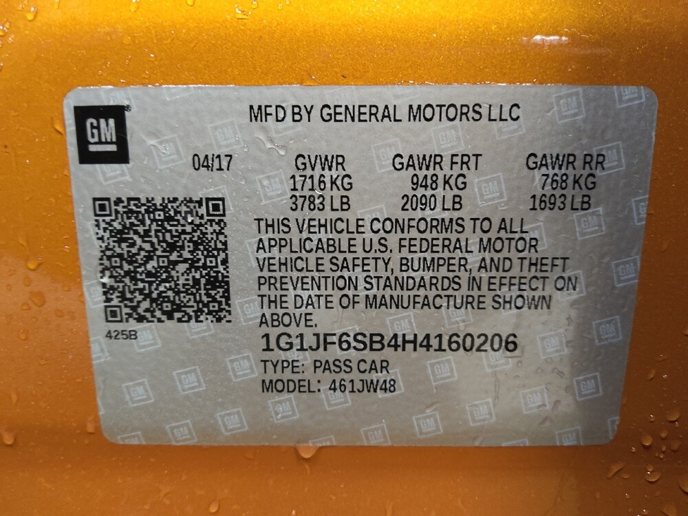 2017 Chevrolet Sonic in Lakeland, FL 33815 - 18139939 33