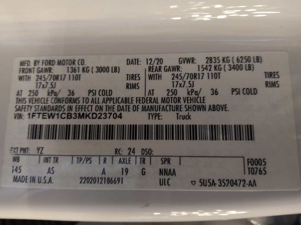 2021 Ford F150 in Clearwater, FL 33764 - 18139940 33