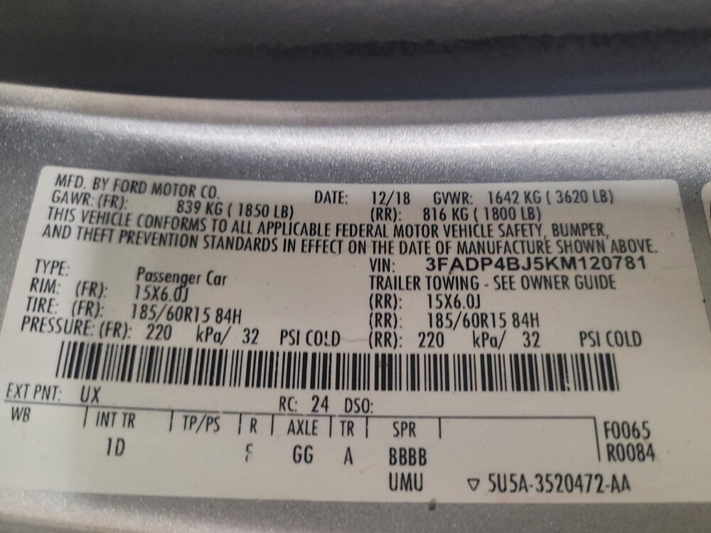 2019 Ford Fiesta in Clearwater, FL 33764 - 18139945 33