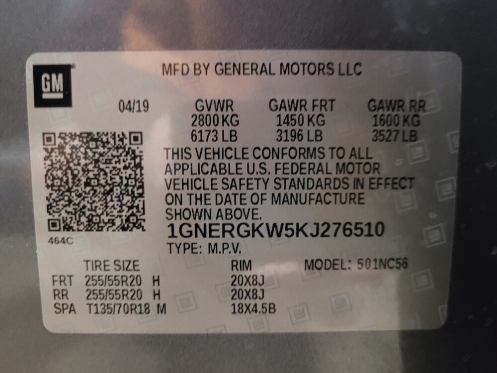 2019 Chevrolet Traverse in Morrow, GA 30260 - 18139968 33