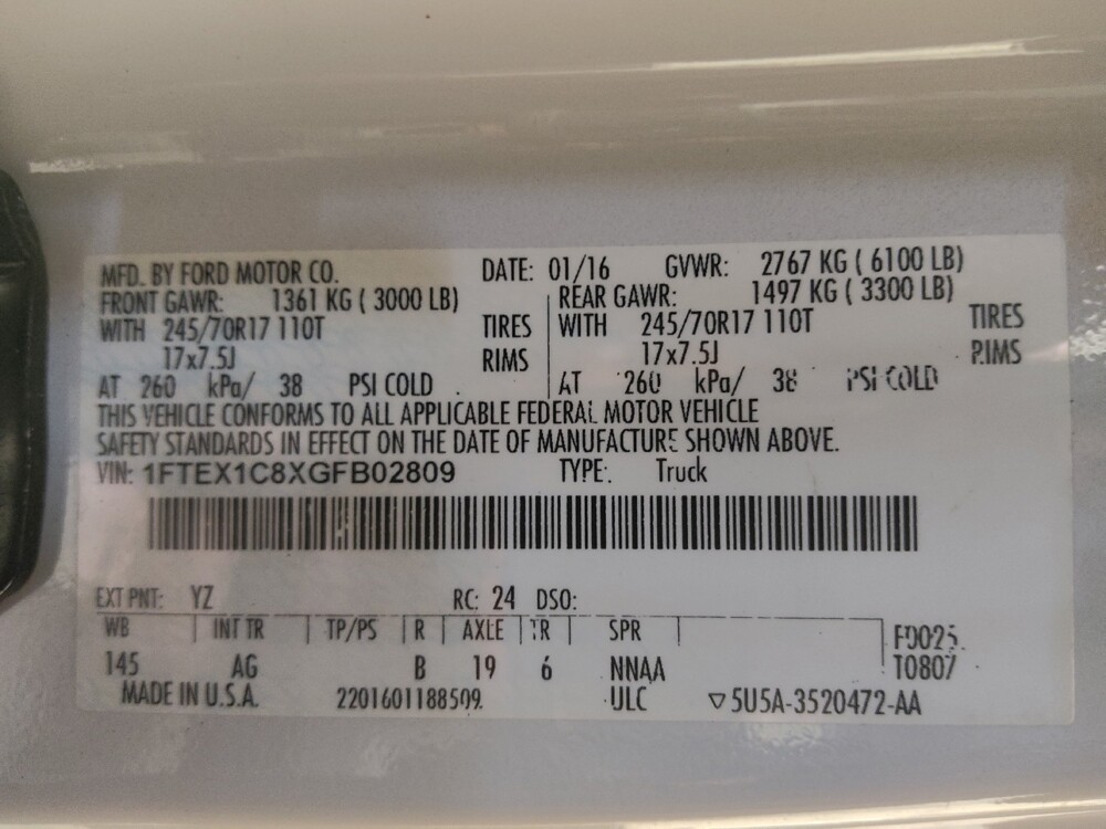 2016 Ford F150 in Charlotte, NC 28213 - 18139979 33