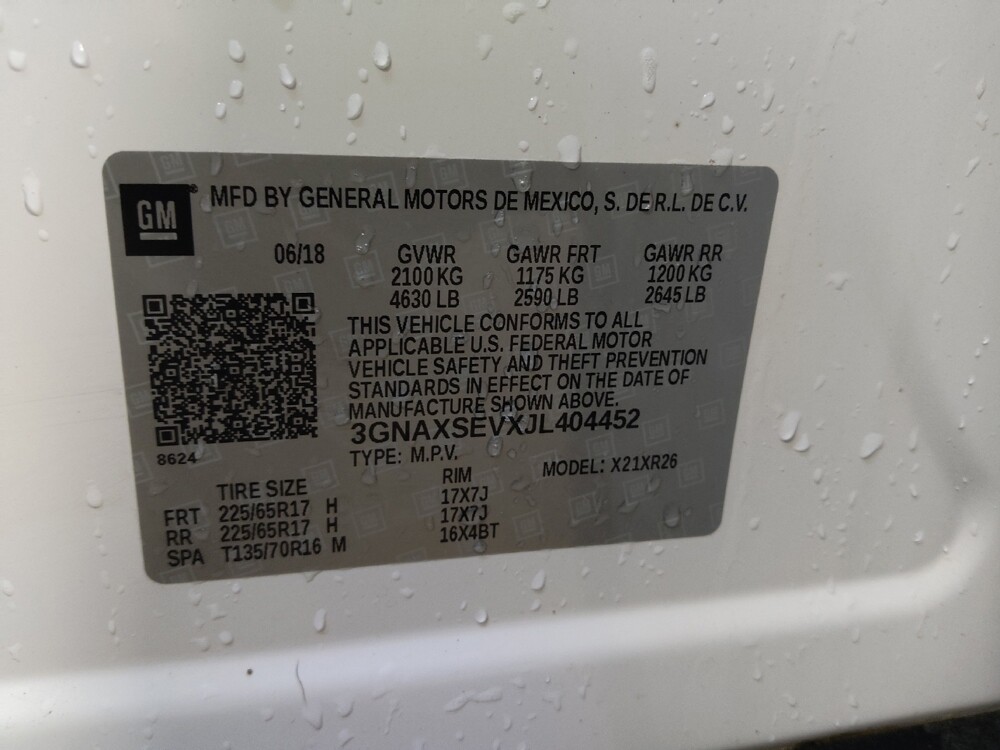 2018 Chevrolet Equinox in Charleston, SC 29414 - 18139981 33