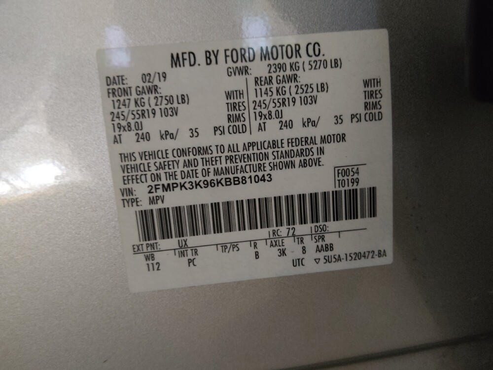 2019 Ford Edge in Salem, VA 24153 - 18139985 33