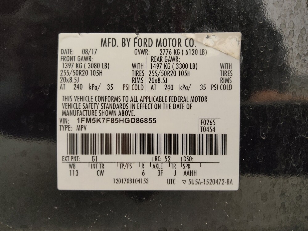 2017 Ford Explorer in Denver, CO 80012 - 18140008 33