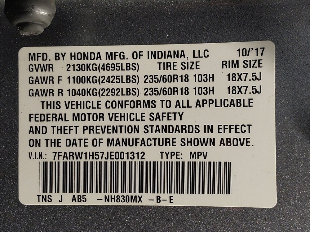 2018 Honda CR-V in Temple, TX 76502 - 18140025 33