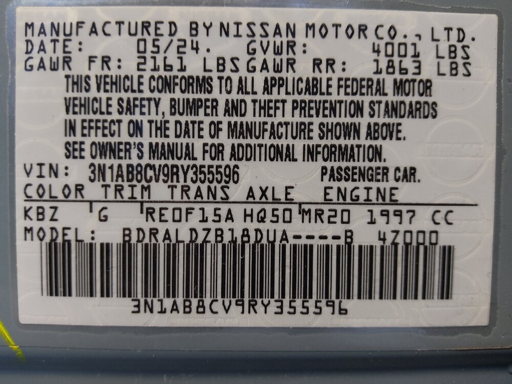 2024 Nissan Sentra in Houston, TX 77074 - 18140026 33