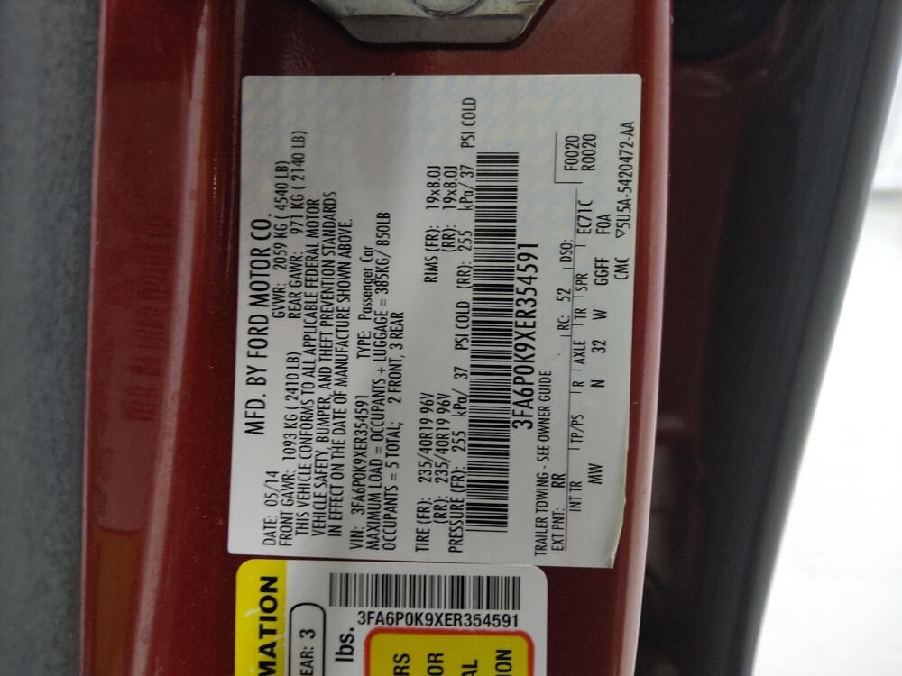 2014 Ford Fusion in Columbus, OH 43231 - 18140051 33