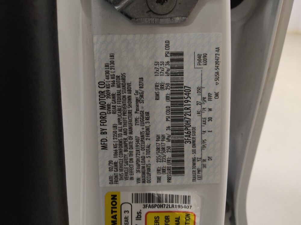 2020 Ford Fusion in Columbus, OH 43231 - 18140053 33