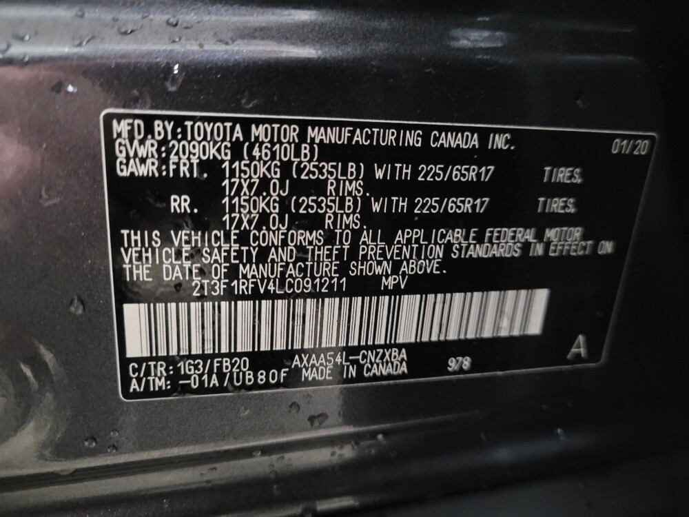 2020 Toyota RAV4 in Richmond, VA 23235 - 18140063 33