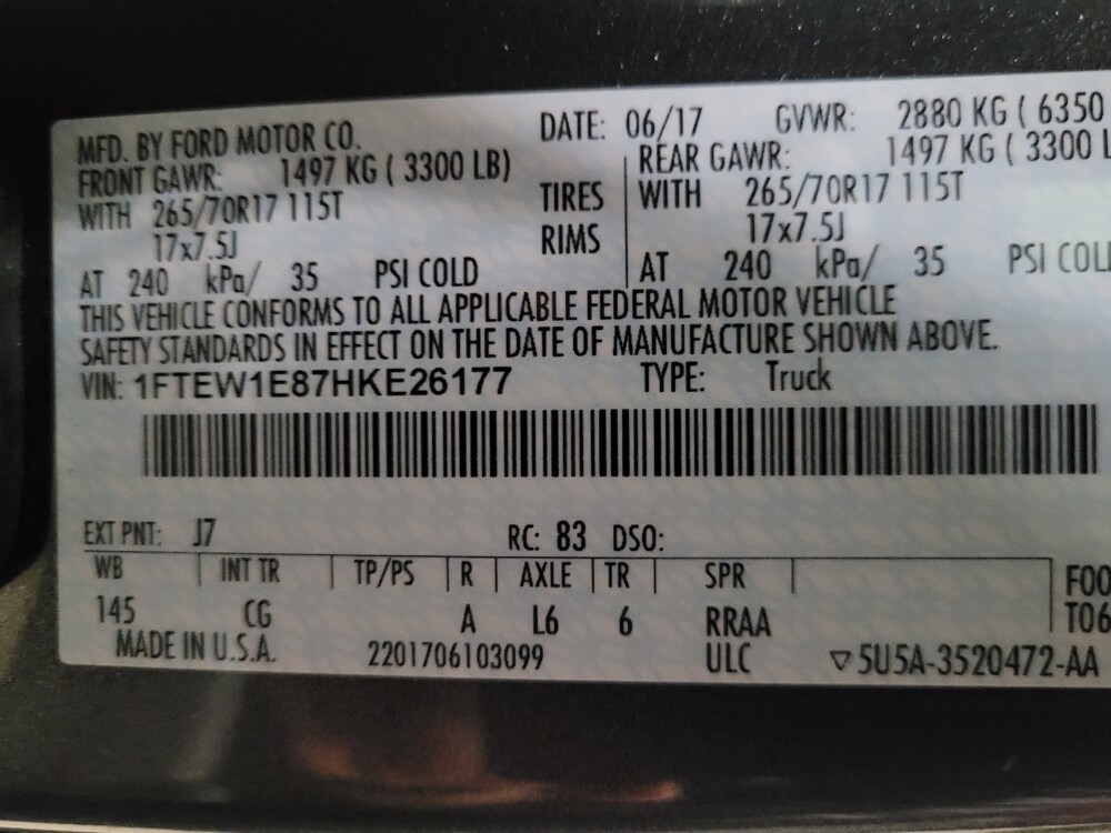 2017 Ford F150 in Richmond, VA 23235 - 18140065 33