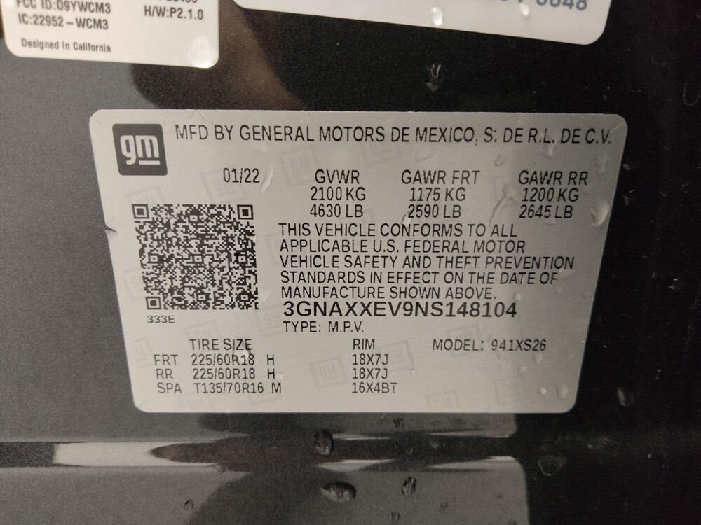2022 Chevrolet Equinox in Gladstone, MO 64118 - 18140090 33