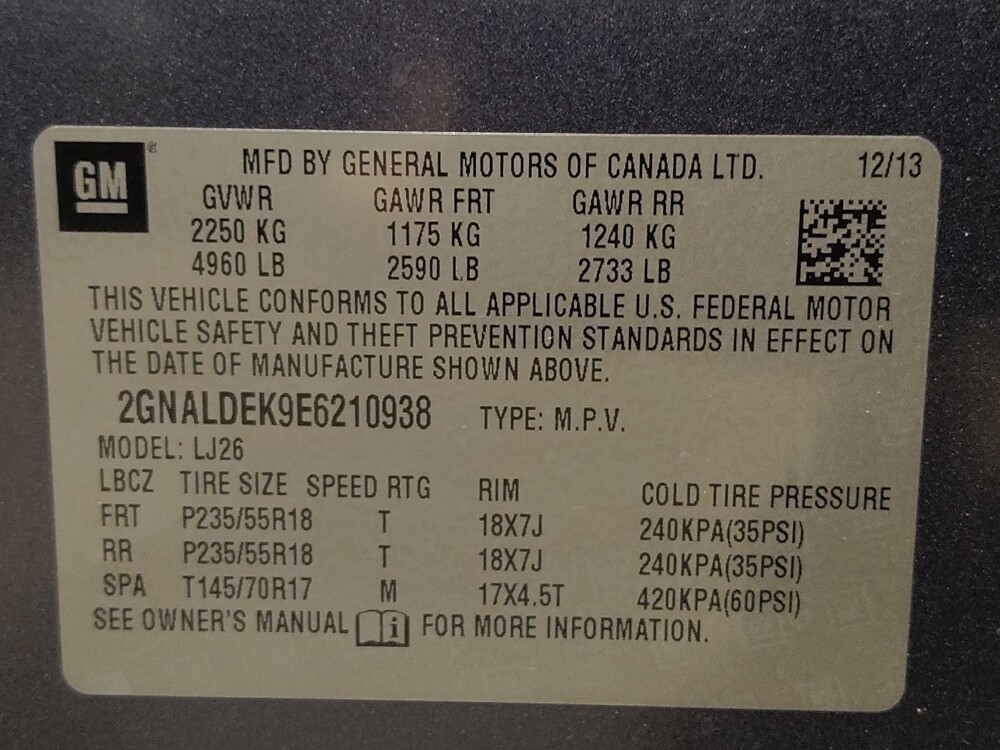 2014 Chevrolet Equinox in Mobile, AL 36606 - 18140109 33