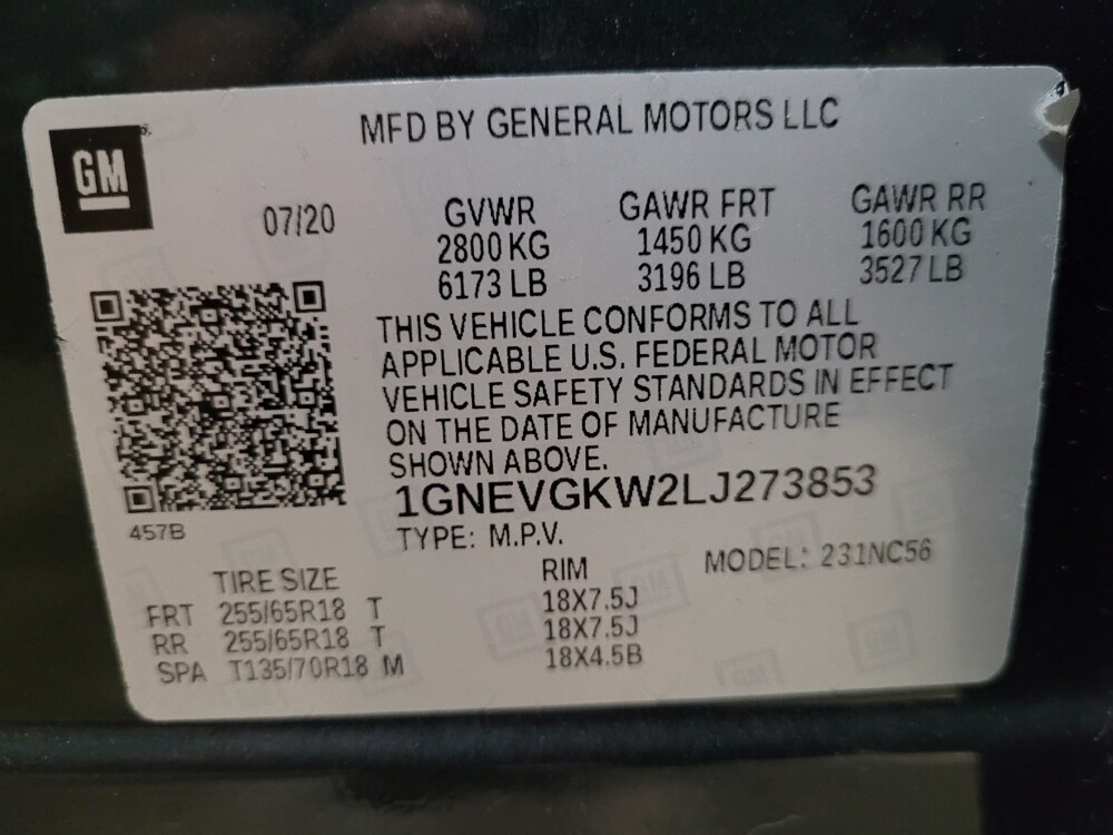 2020 Chevrolet Traverse in Richmond, VA 23235 - 18140165 33
