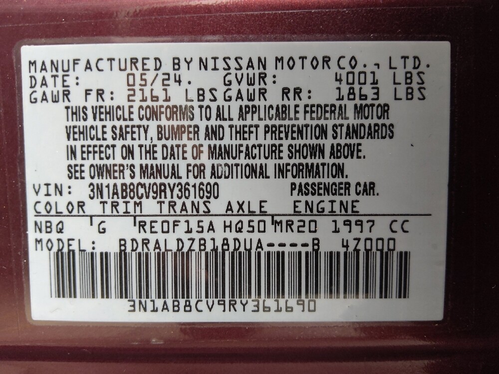 2024 Nissan Sentra in Houston, TX 77034 - 18140169 33