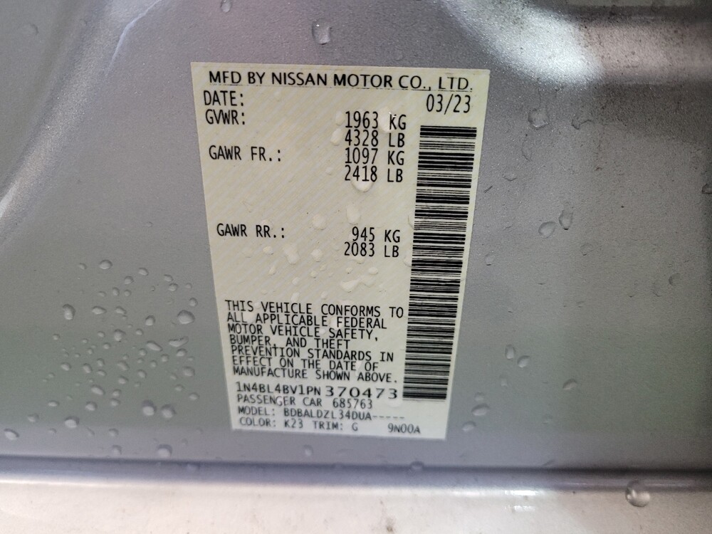 2023 Nissan Altima in Miamisburg, OH 45342 - 18140230 33