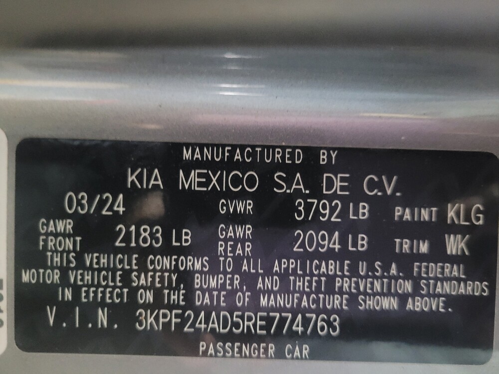 2024 Kia Forte in Pelham, AL 35124 - 18140233 33
