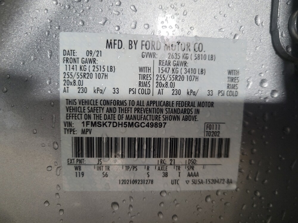 2021 Ford Explorer in Macon, GA 31210 - 18140260 33
