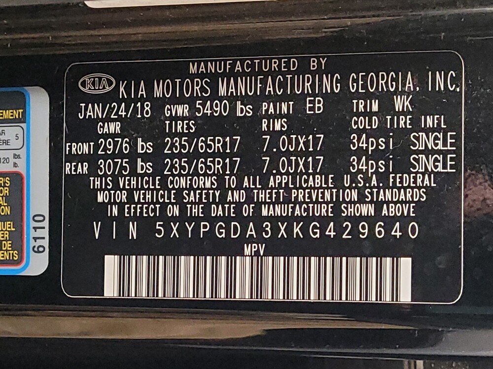 2019 Kia Sorento in Jacksonville, FL 32225 - 18140262 33