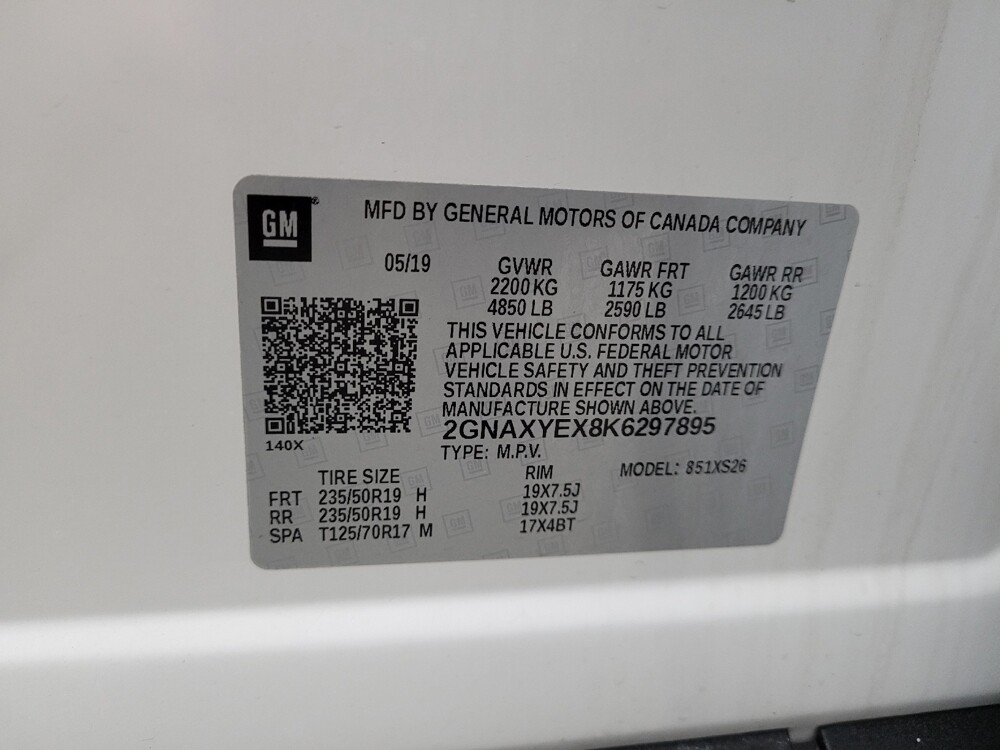 2019 Chevrolet Equinox in Eastpointe, MI 48021 - 18140267 33