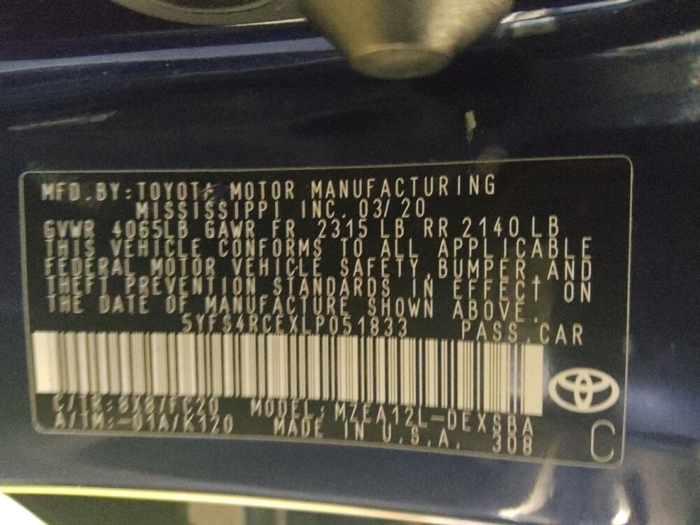 2020 Toyota Corolla in Chandler, AZ 85225 - 18140270 33