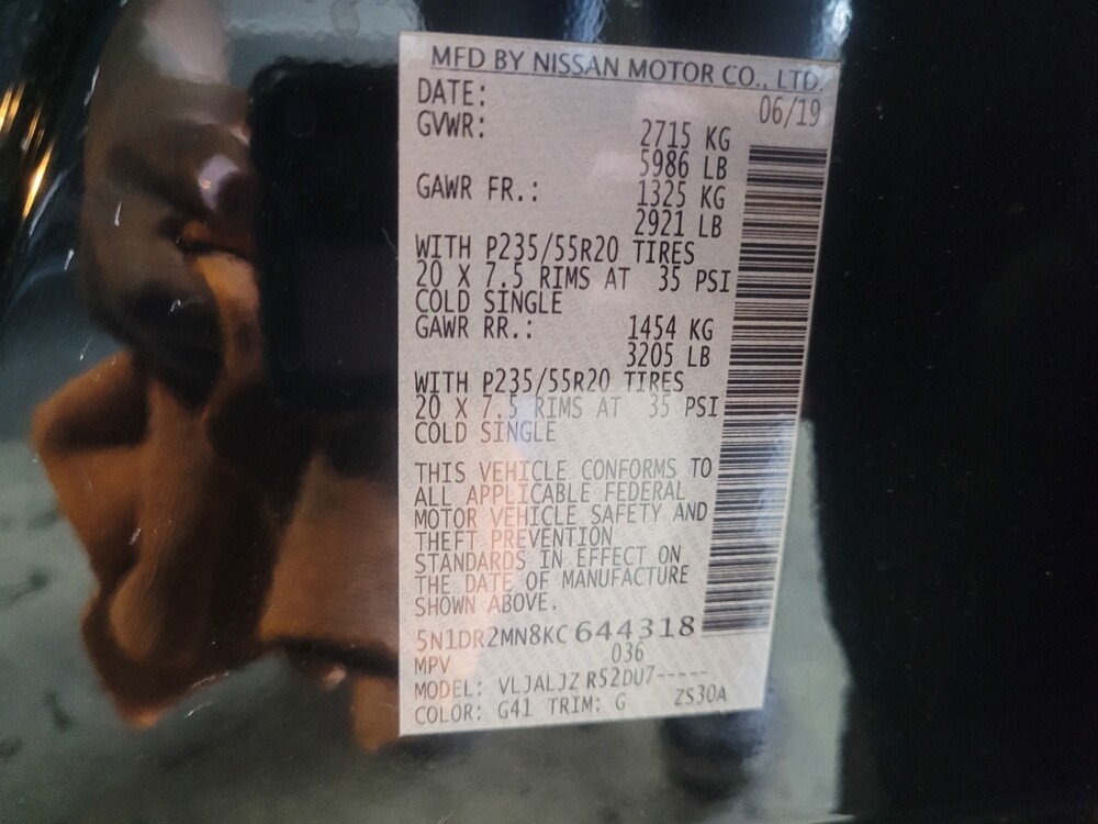 2019 Nissan Pathfinder in Conyers, GA 30094 - 18140298 33