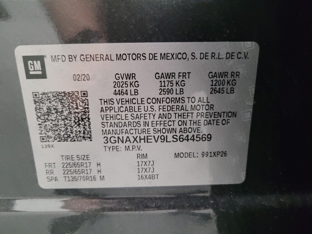 2020 Chevrolet Equinox in El Cajon, CA 92020 - 18140401 33