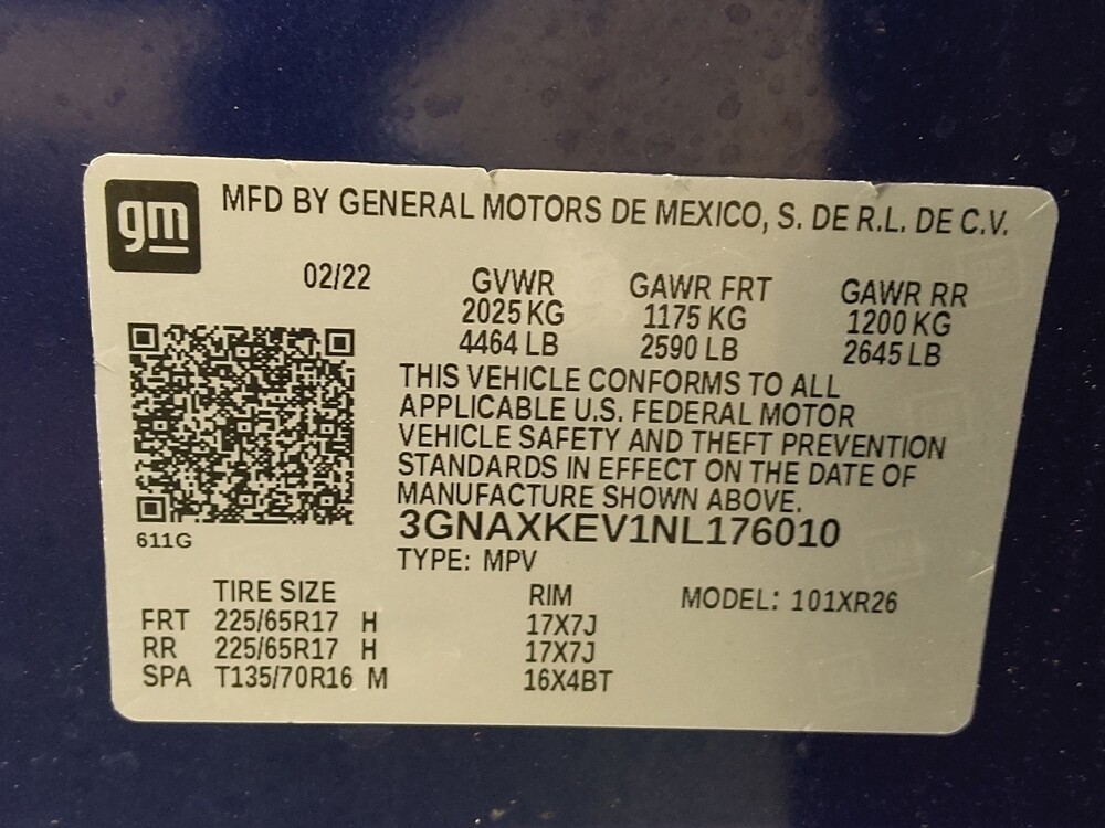 2022 Chevrolet Equinox in Houston, TX 77074 - 18140404 33