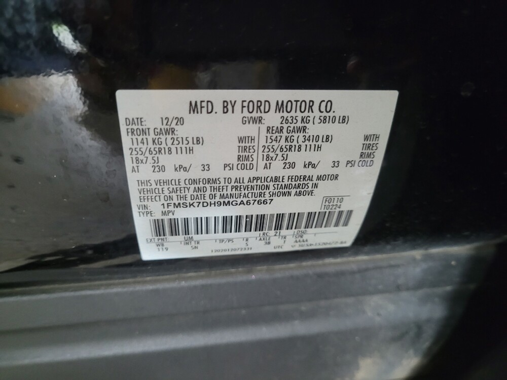 2021 Ford Explorer in Columbus, GA 31909 - 18140422 33