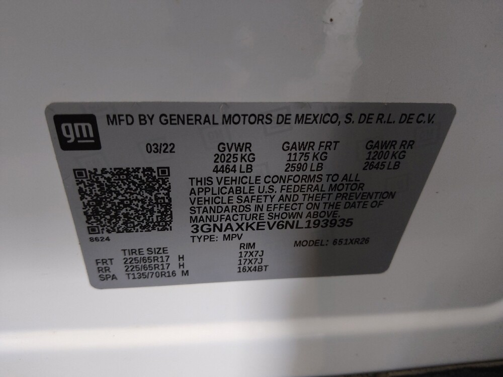 2022 Chevrolet Equinox in Augusta, GA 30907 - 18140423 33