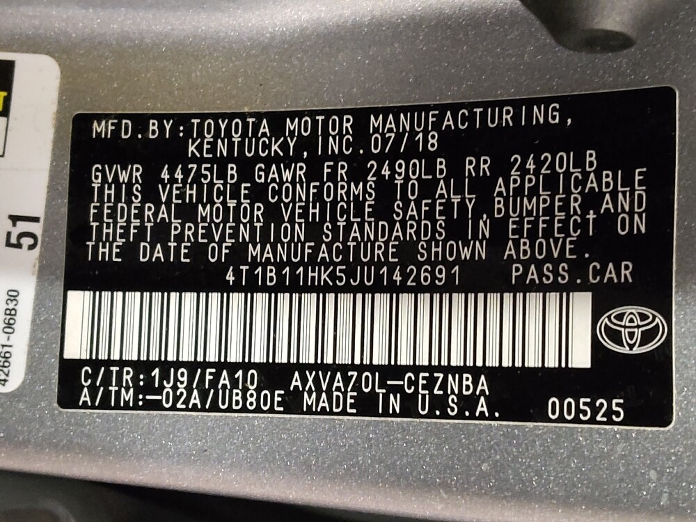 2018 Toyota Camry in Tyler, TX 75701 - 18140431 33