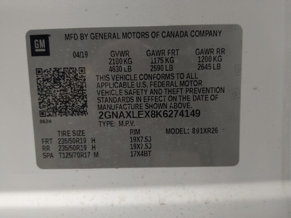 2019 Chevrolet Equinox in Tulsa, OK 74145 - 18140441 33