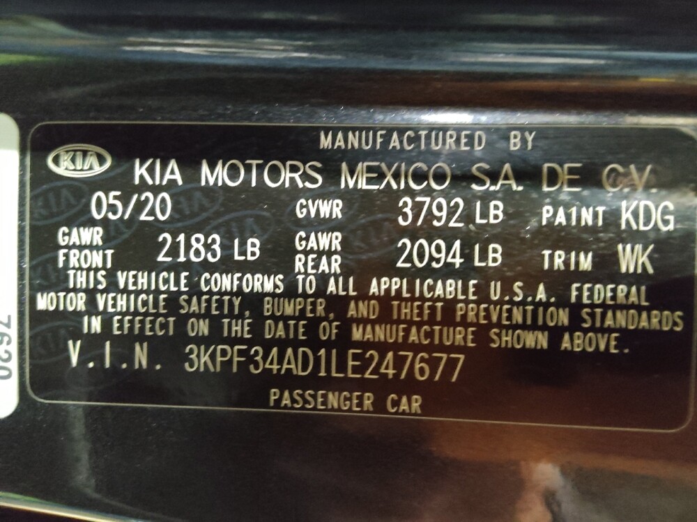 2020 Kia Forte in Tyler, TX 75701 - 18140444 33