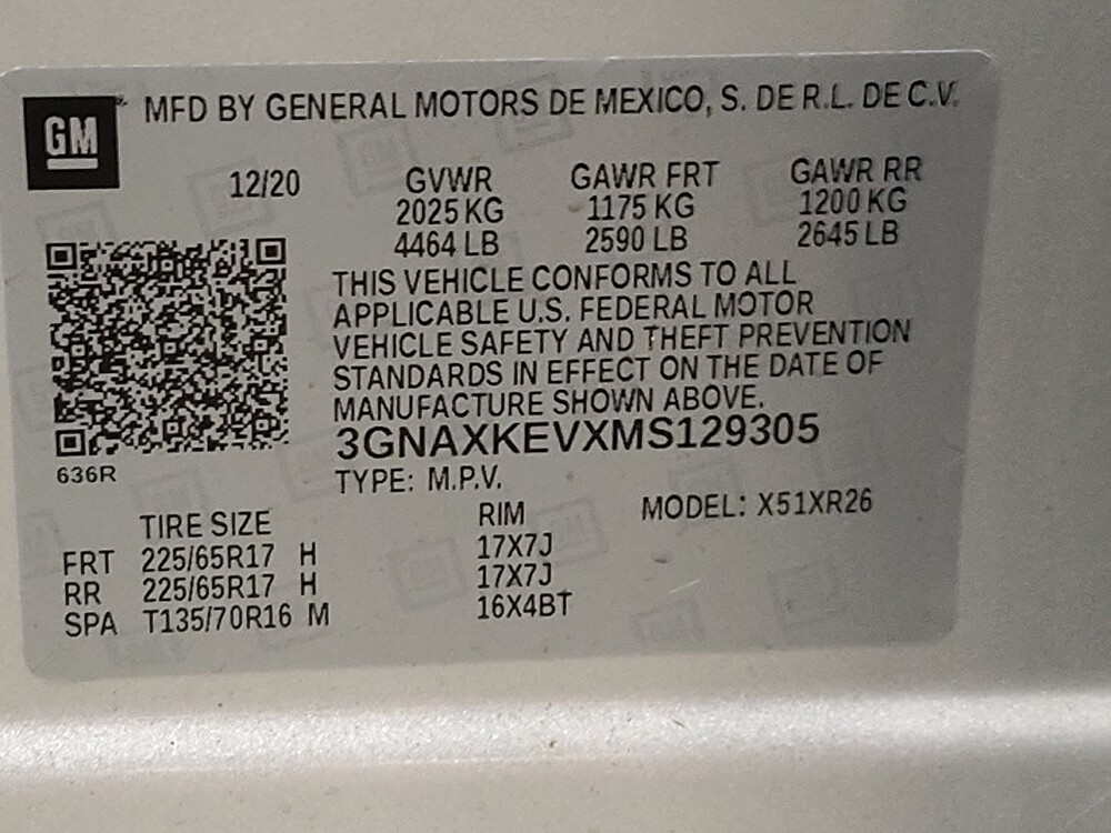 2021 Chevrolet Equinox in Fort Worth, TX 76116 - 18140448 33
