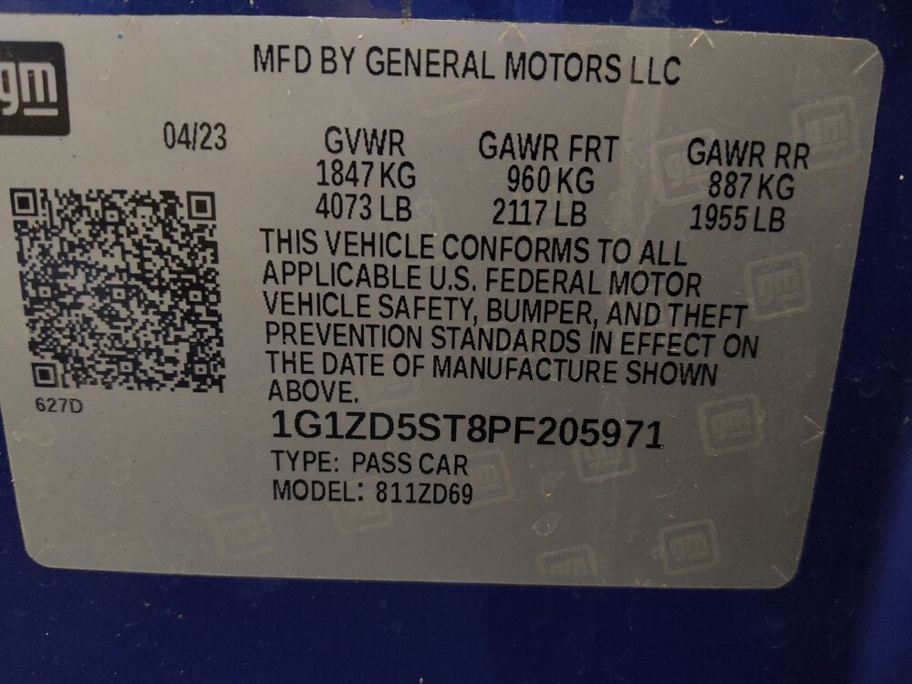 2023 Chevrolet Malibu in Glendale, AZ 85301 - 18140462 33