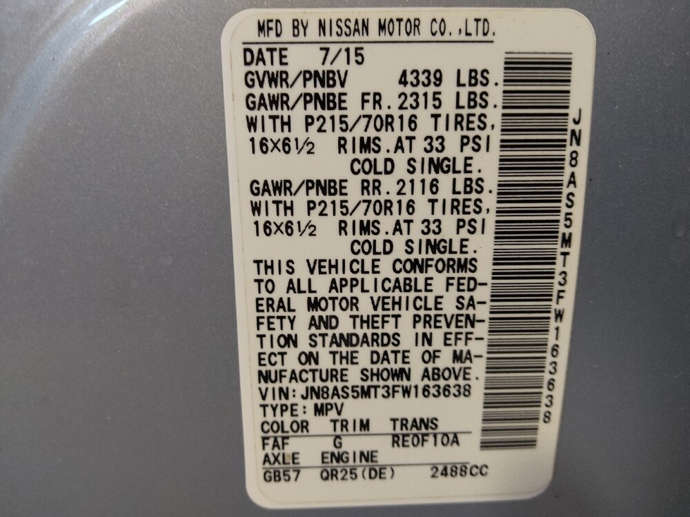 2015 Nissan Rogue in Tampa, FL 33619 - 18140467 33