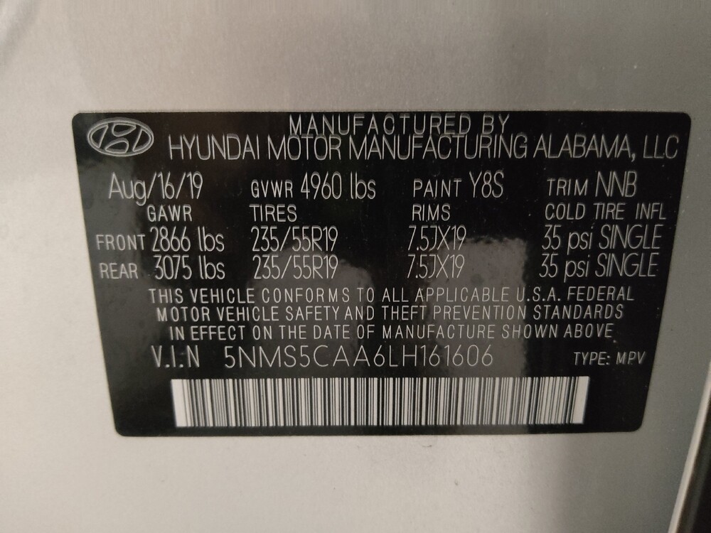 2020 Hyundai Santa Fe in Fort Myers, FL 33907 - 18140468 33