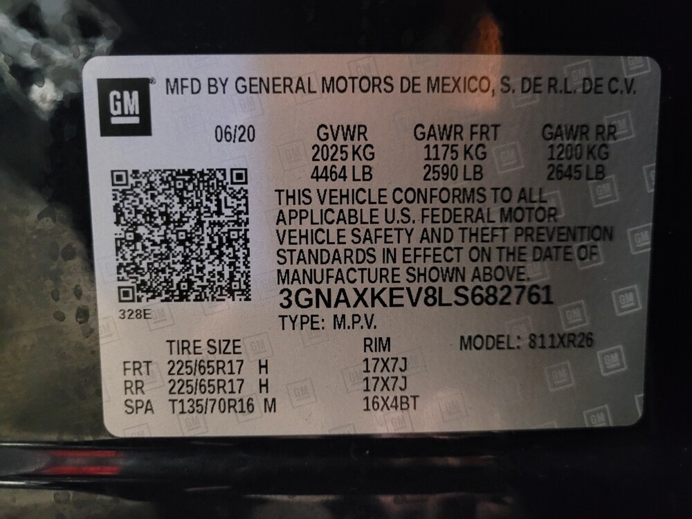 2020 Chevrolet Equinox in Ocala, FL 34471 - 18140493 33