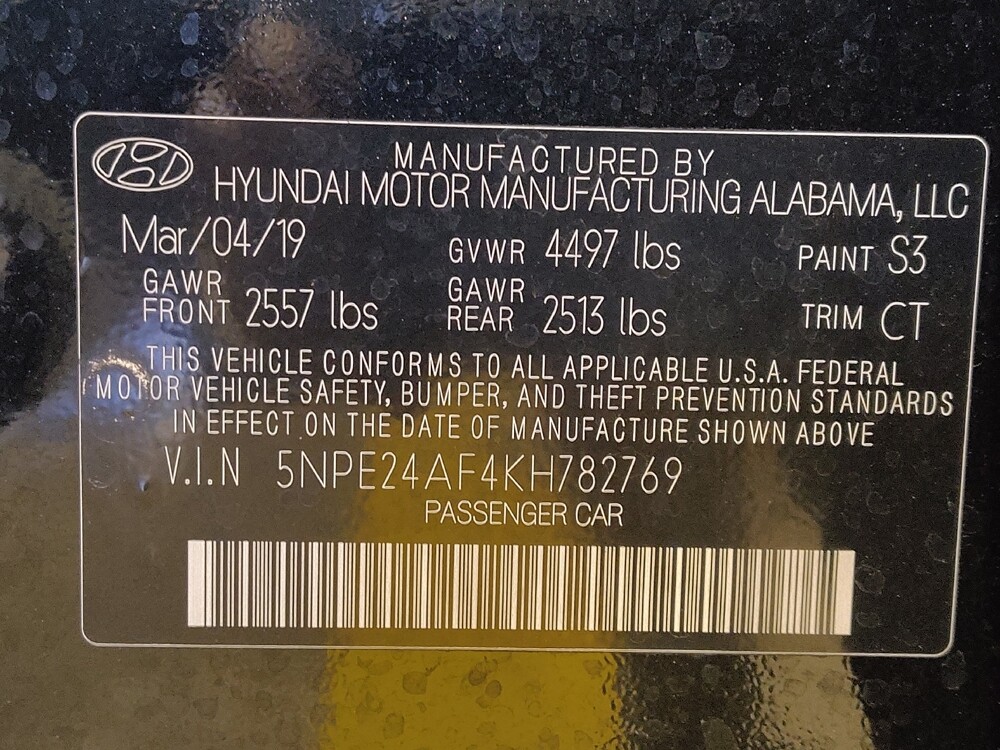 2019 Hyundai Sonata in Gainesville, FL 32609 - 18140497 33