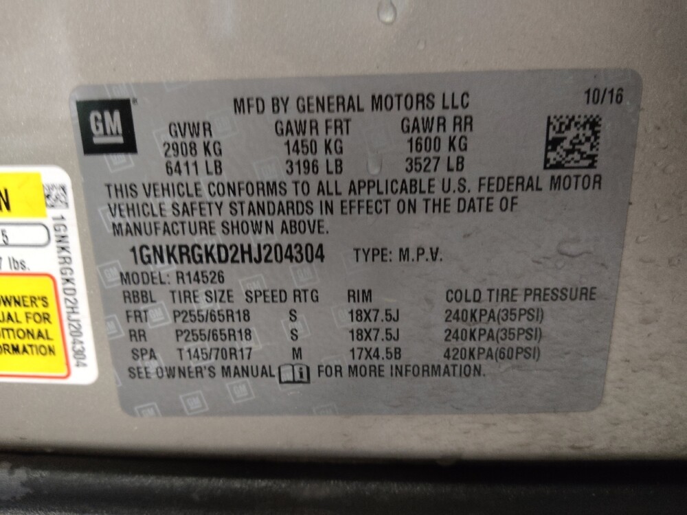 2017 Chevrolet Traverse in Salem, VA 24153 - 18140518 33