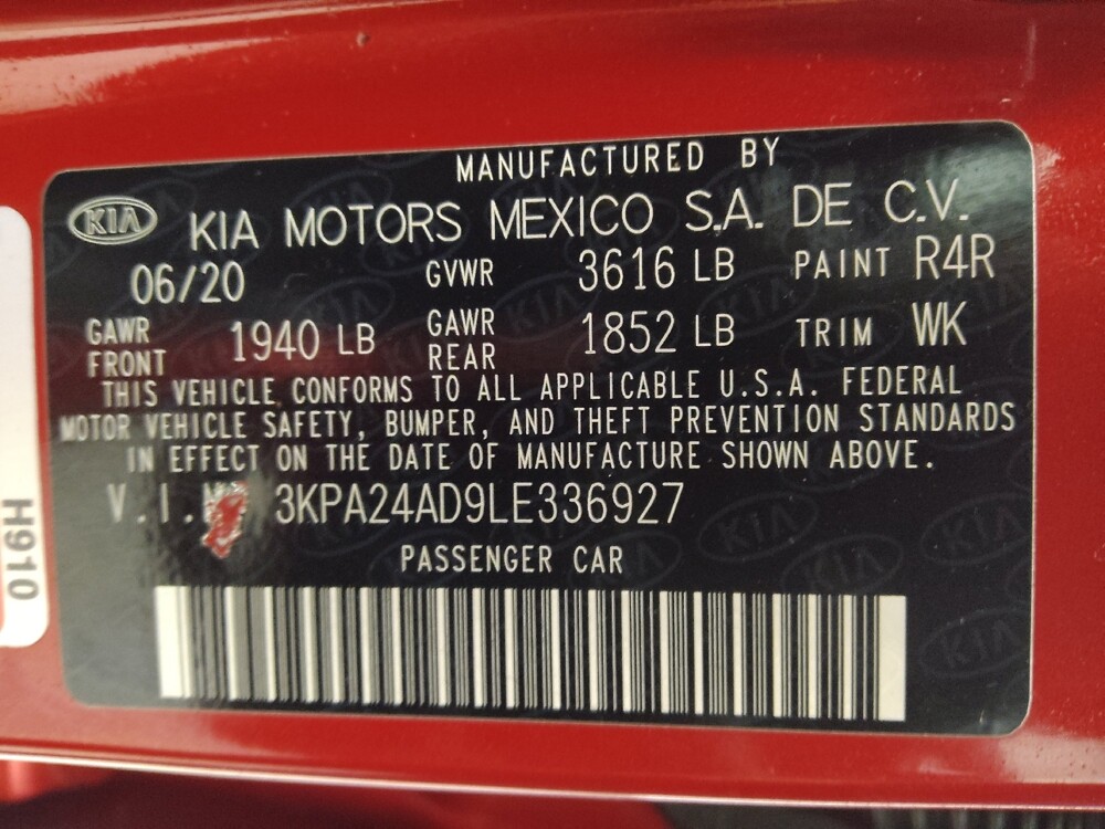 2020 Kia Rio in Lakewood, CO 80215 - 18140531 33