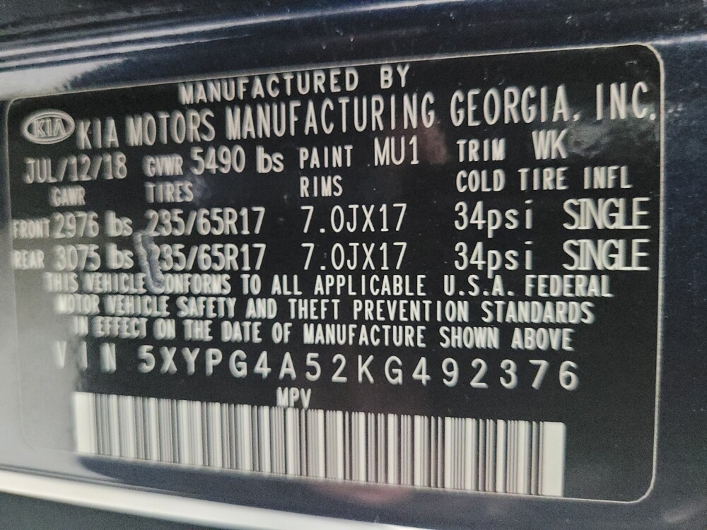 2019 Kia Sorento in Memphis, TN 38128 - 18140535 33