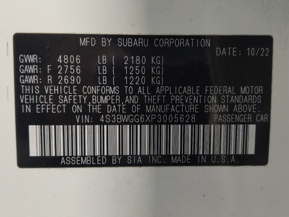2023 Subaru Legacy in Houston, TX 77034 - 18140540 33