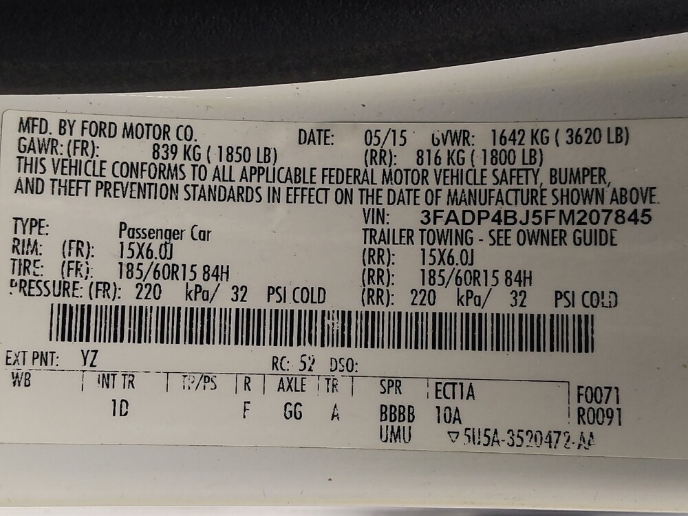 2015 Ford Fiesta in Temple, TX 76502 - 18140551 33