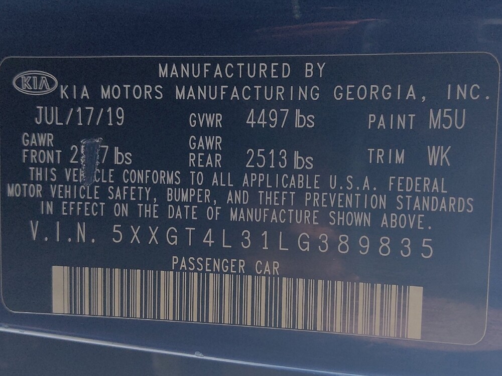 2020 Kia Optima in Live Oak, TX 78233 - 18140552 33