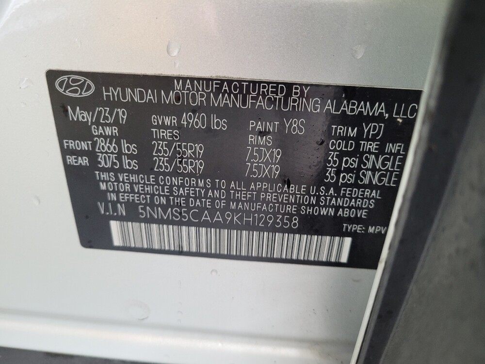 2019 Hyundai Santa Fe in Maple Heights, OH 44137 - 18140572 33