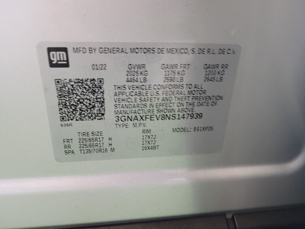 2022 Chevrolet Equinox in Columbus, OH 43231 - 18140576 33