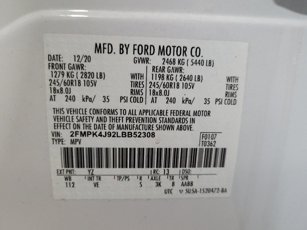 2020 Ford Edge in Chesapeake, VA 23320 - 18140590 33