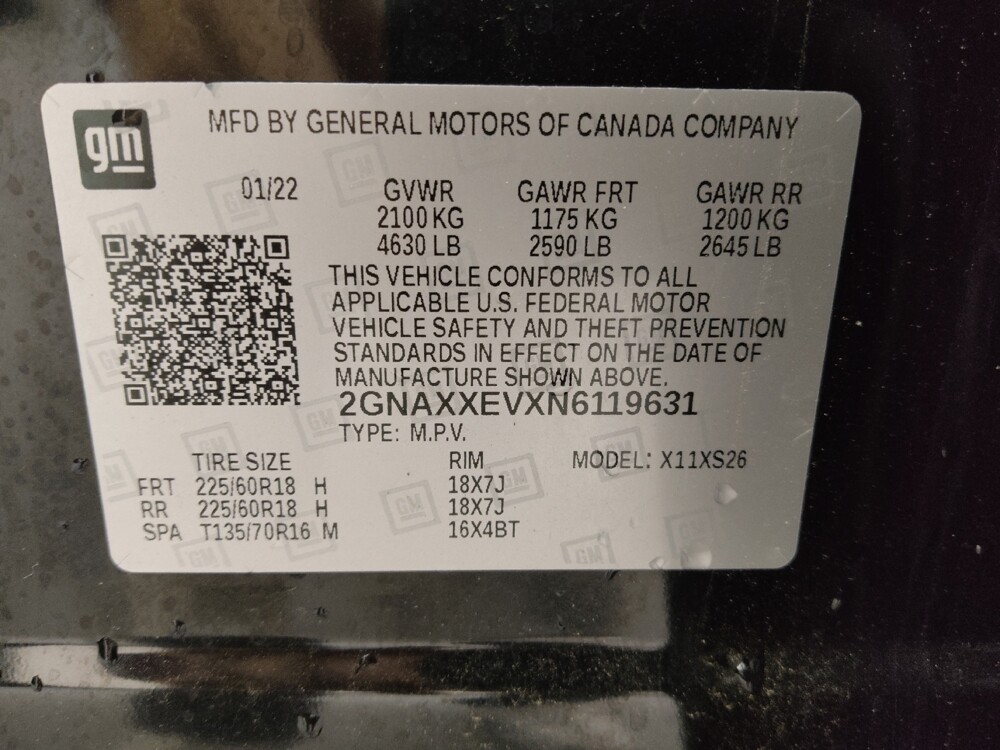2022 Chevrolet Equinox in Gladstone, MO 64118 - 18140600 33
