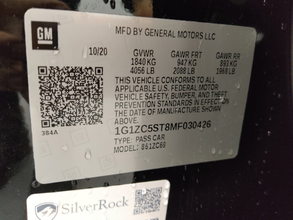 2021 Chevrolet Malibu in Springfield, MO 65807 - 18140604 33
